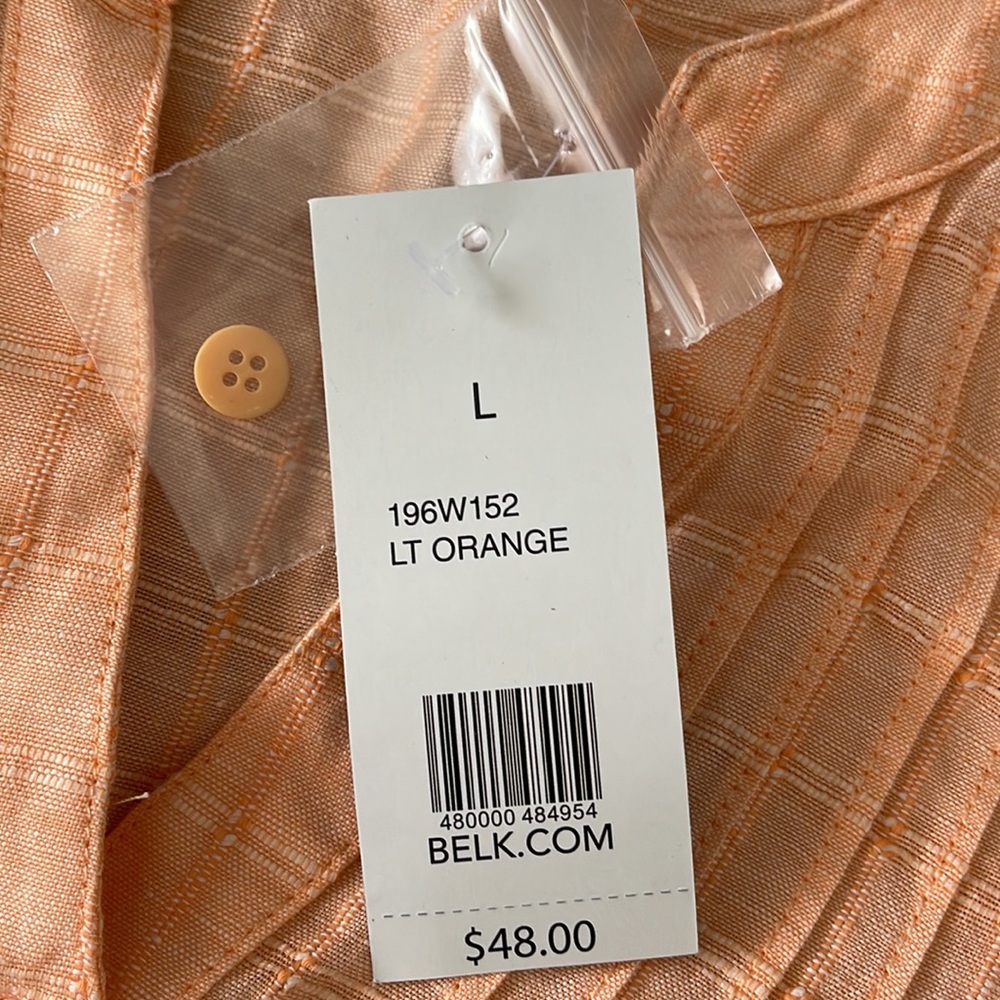 Kim Rogers Ladies Linen Shirt L - Picture 5 of 5